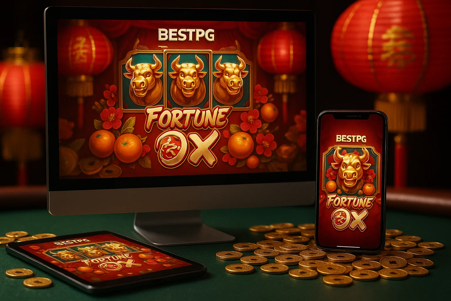 Fortune Ox no BESTPG - Aposte Agora e Reivindique Seus Ganhos