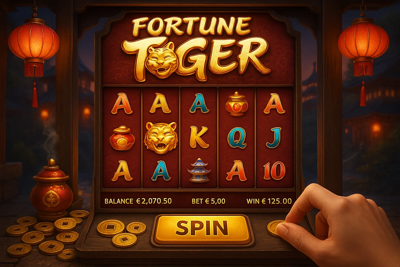 Fortune Tiger é um jogo imperdível no BESTPG Casino