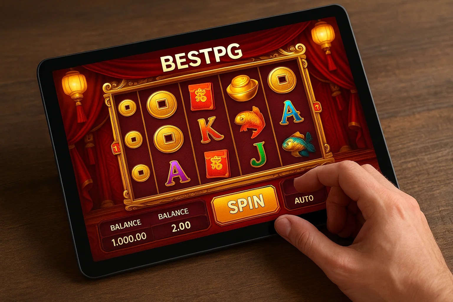 Jogos de Slot no Casino Online BESTPG