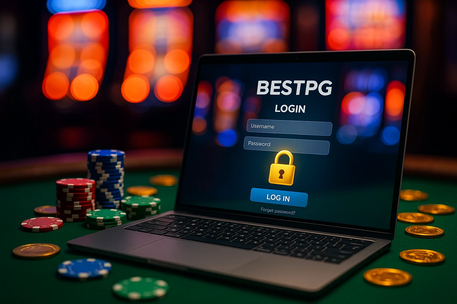 Login no Cassino BESTPG